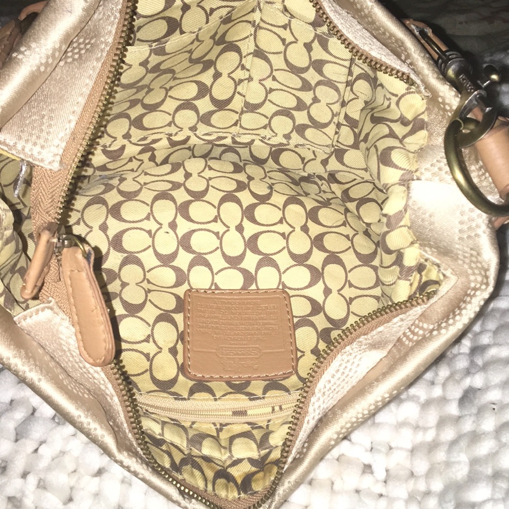 Make Me An OFFER!! Cream Colored COACH Purse